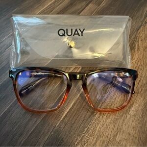 Quay Australia Tortoise Shell Blue Light Glasses